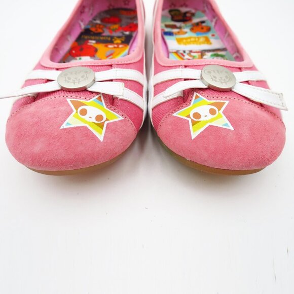 RARE NEW Tokidoki x ASICS Onitsuka Tiger Lunetta Flats Pink EU 40 US 8.5 BNIB - Picture 4 of 14